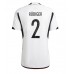 Tyskland Antonio Rudiger #2 Hemma matchtröja VM 2022 Kortärmad Billigt